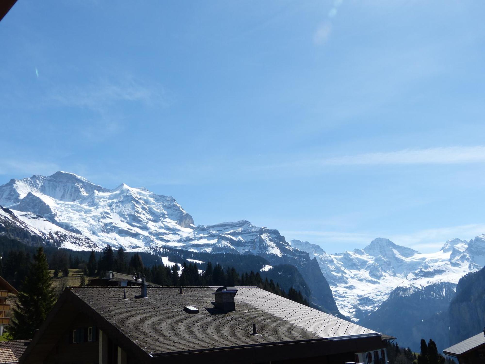 Chalet Bella Vista 6 Wengen Eksteriør bilde